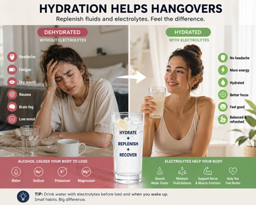 Why Electrolytes Can Help You Feel Refreshed; Even After a Night Out!